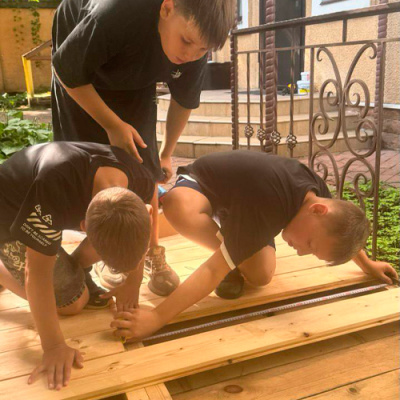 Строим беседку!