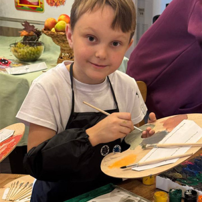 Наш урок рисования!